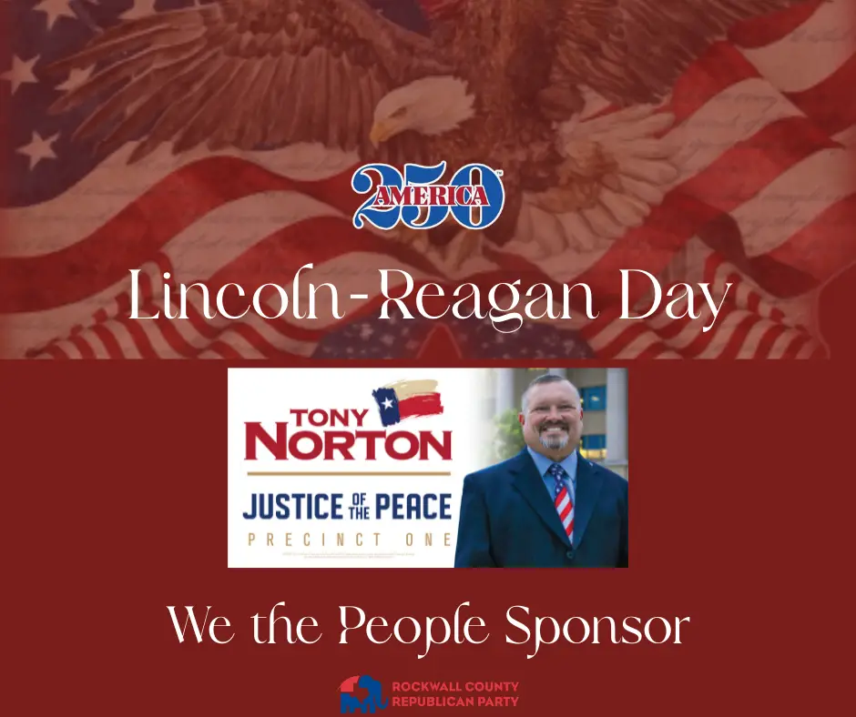Tony Norton-We the People Sponsor